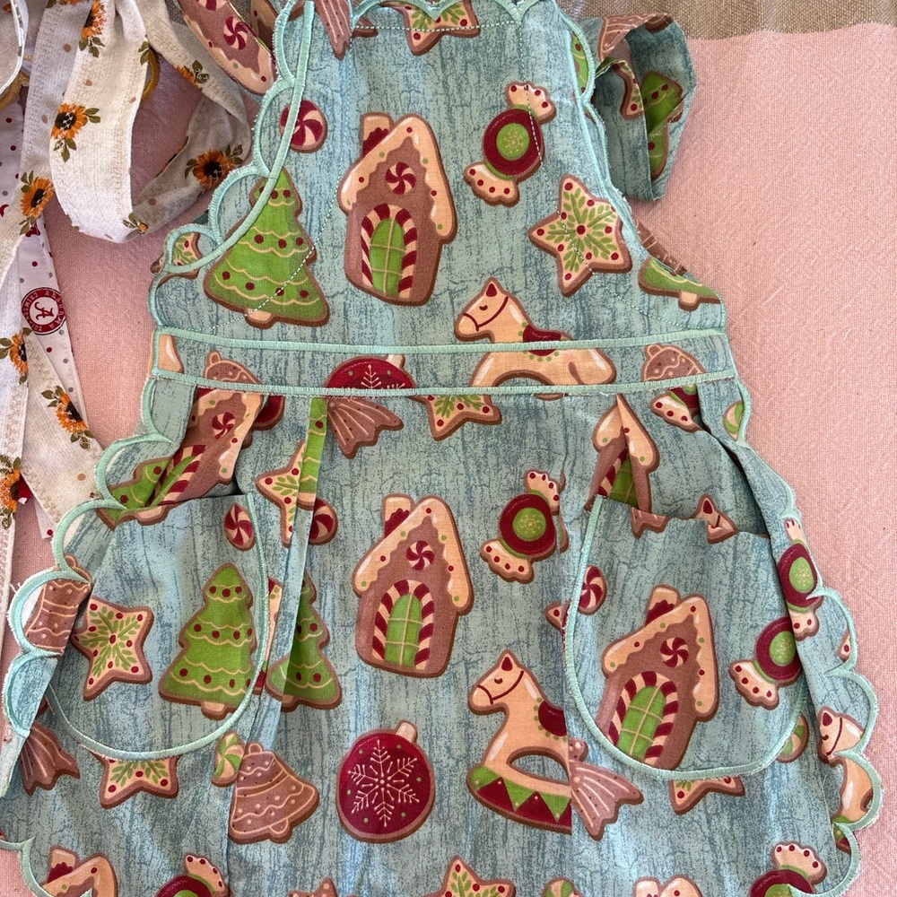 Festive Gingerbread Apron